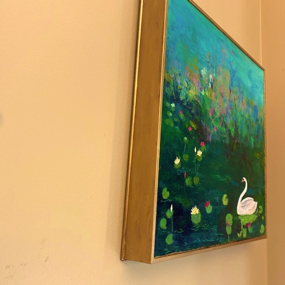 Original Semi abstract landscape painting new - Picture 2 of 11